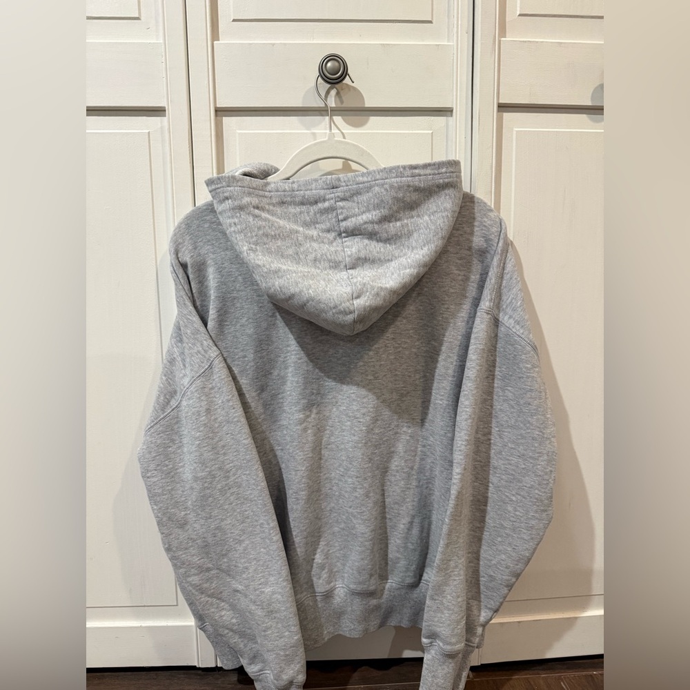 PacSun Gray Hoodie with Green Chest Logo - Picture 4 of 4
